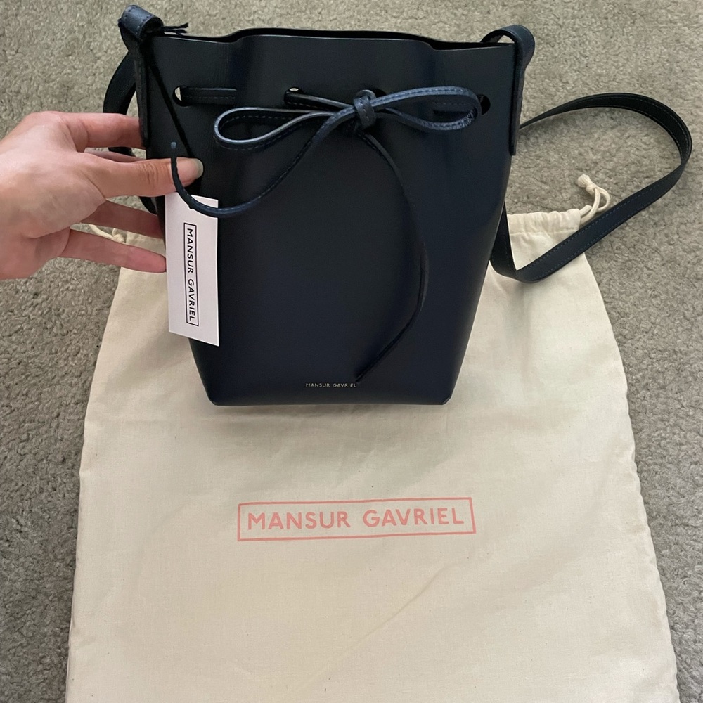Mansur Gavriel mini mini bucket bag